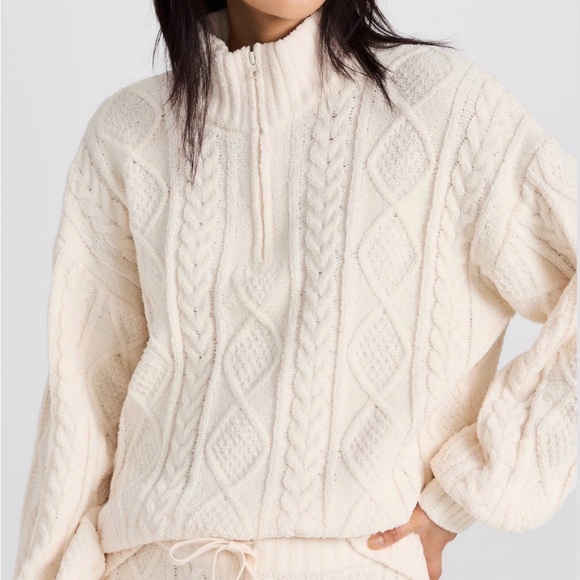 P.J. Salvage Sweaters - P.J. Salvage Long Sleeve Pine Woods Top | Medium